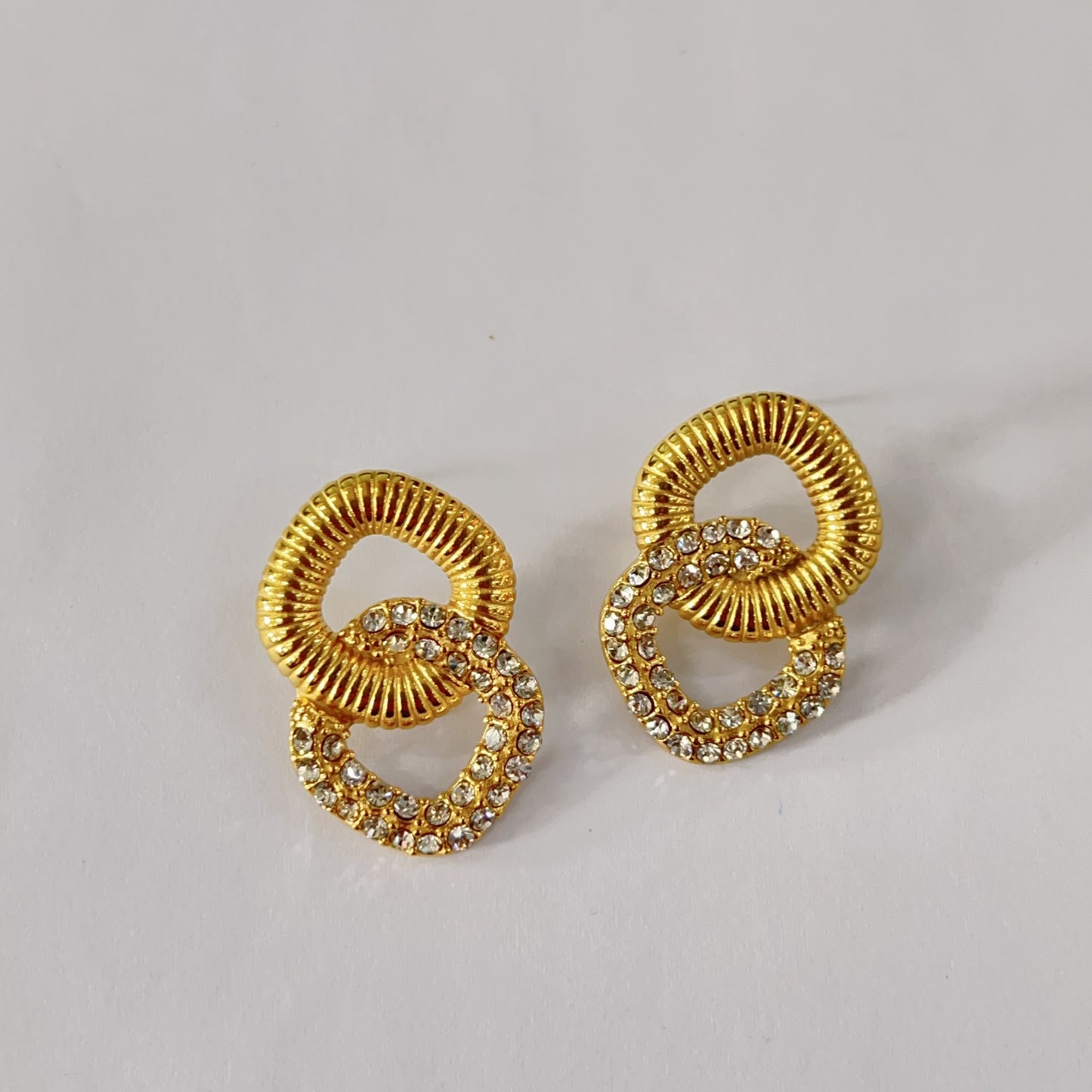 18K Gold Plated Stainless Steel Earrings