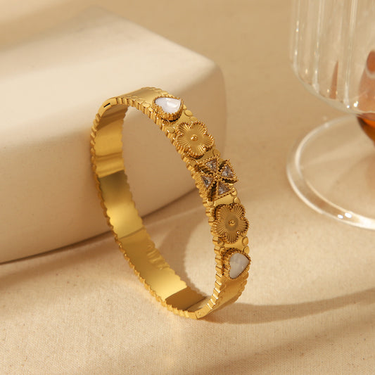 Stainless Steel 18K Gold Plated bracelet