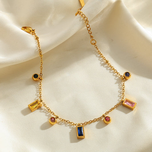 Zirconia Casual Elegant Cute Shiny Bracelet