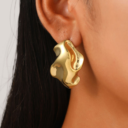 Gold Plated Ear Studs